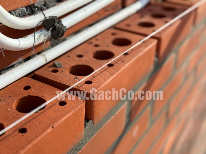 Gạch Không Trát 3 Lỗ Viglacera Hạ Long