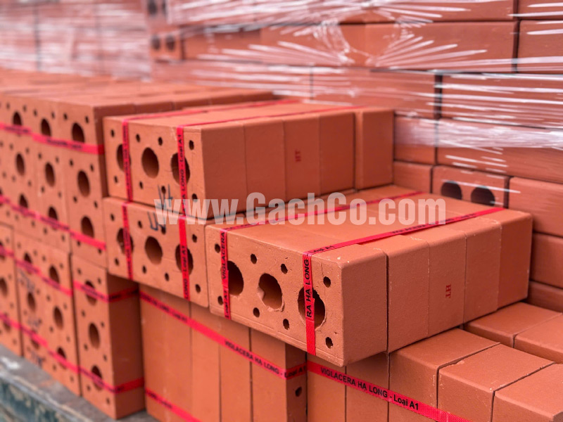 Gạch Không Trát 3 Lỗ Viglacera Hạ Long